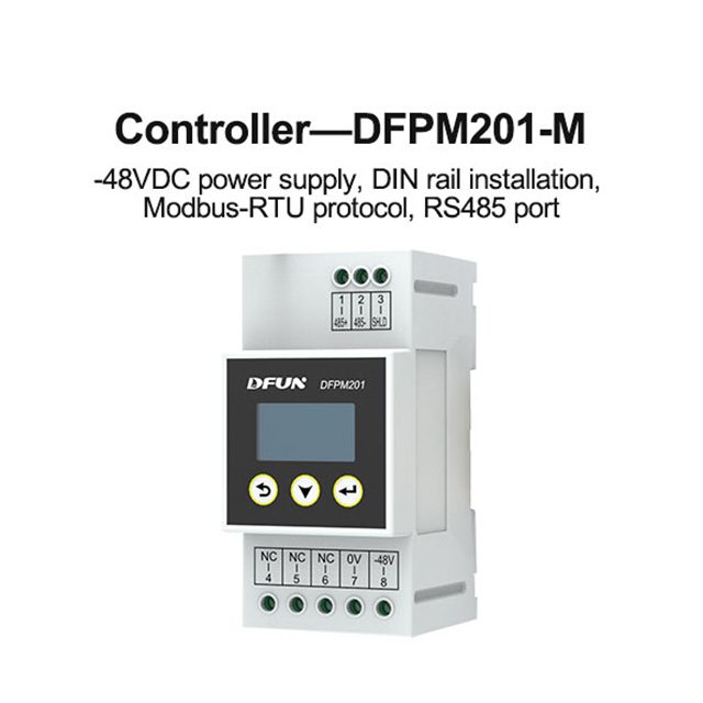 Medidor de energía CC multicanal DFPM201